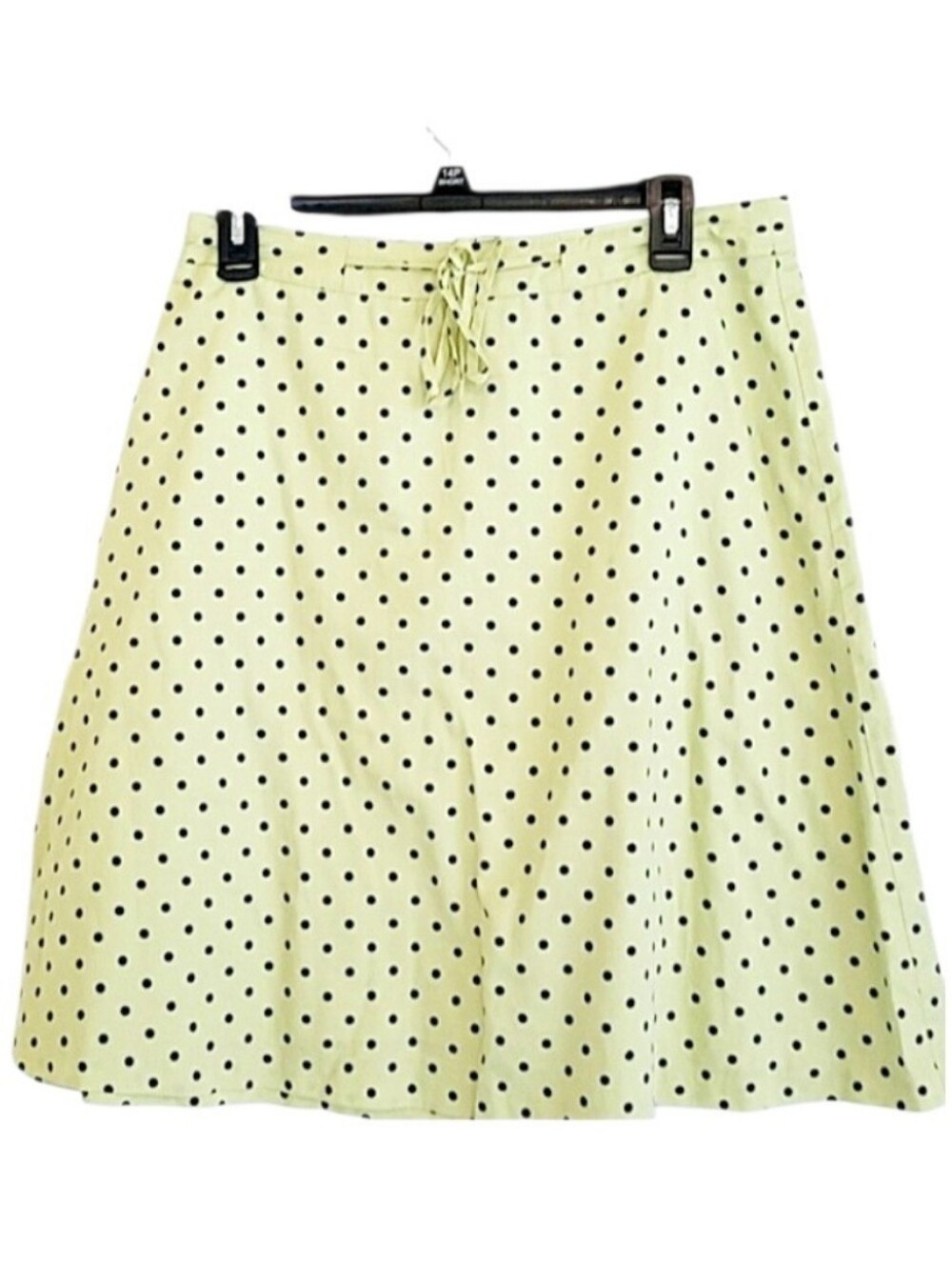 Talbots polka green dot skirt 10P